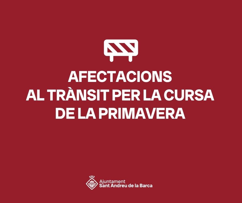 Imatge de la notícia: Afectacions a la mobilitat per a la Cursa de la Primavera del diumenge 17 de maig